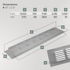 Vent Systems 300 x 60 mm / 12" x 2.4"