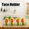 Taco Holder Innovative 304 Stainless Steel Pancake Stand Tray for