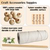 suo long Macarame Kit for Beginner to Making Photo Wall