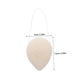 Ipetboom High Absorbency Body Scrubber Sponge Natural Spa Facial Cleansing Pads for Home Use