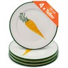 Lashuma Colourful Ceramic Plate, Small, Serving Plate Set for 4