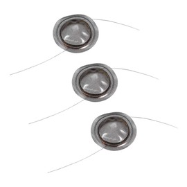 sourcing map 19mm Tweeter Voice Coil Speaker High Tone Silk Dome Tweeter Accessory 3pcs