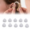 10pcs Sound Amplifier Open Domes Single Layer Washable Reusable Silicone