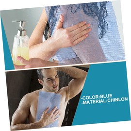 GLEAVI 4pcs African Exfoliating Bath Scrubber Practical Skin Washcloths for Deep Cleaning and Exfoliation for Shower and Soft Yet for All Skin Types