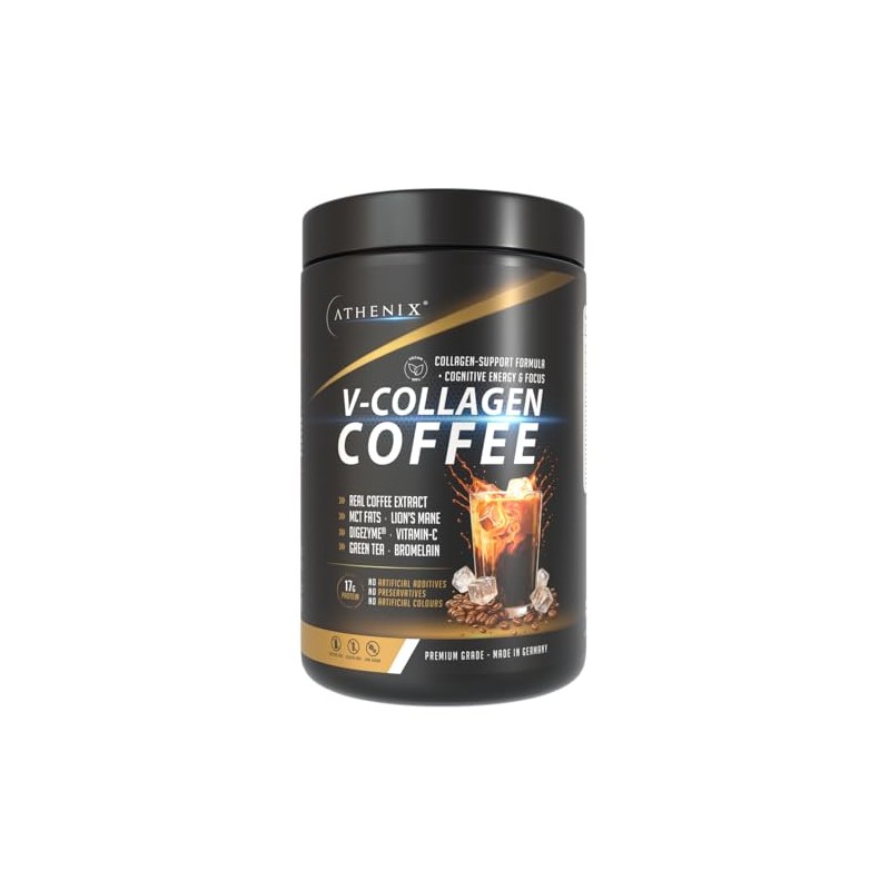 Athenix® Premium Collagen Coffee | Protein Coffee with | Low