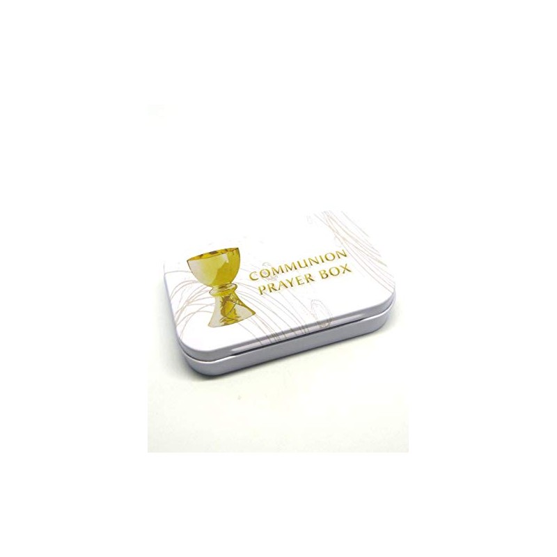 Just Divine Gifts Tin Prayer Box with Memo Pad and