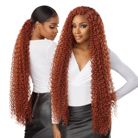 Sensationnel Vice Bundles weaving hair - Synthetic fiber virgin hair dupe weave bundle hair sew in quick weave and pony tail long length hair - Vice Bundle BOHO CURL 30 inch (1 pack, 30)