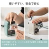 Deli Pencil Sharpener, Premium Manual Sharpener with 5-step lead adjustment