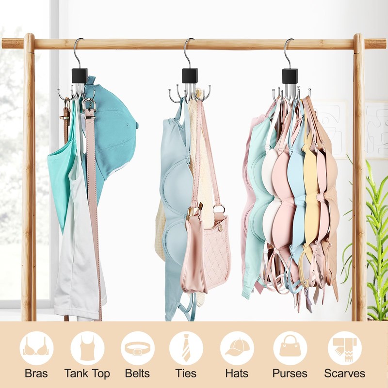 2 Pack Tank Top Hanger, Bra Hangers for Closet Organizer