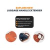 Luggage Handle Extender – 7.5-Inch Soft Grip Extension Strap, Secure