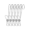 Stainless Steel Hooks Clips - Universal Storage Hangers for Home