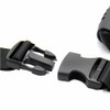 2X 50mm Plastic Side Quick Release Buckle Clip Cord Strap