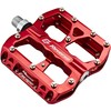 Reverse E-Escape Flat Bicycle Pedal Light Red