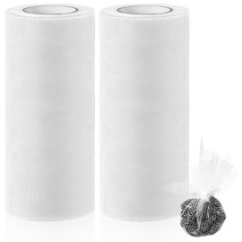 2 Rolls 144FT Fishing Soft Spawn Net 3'' Wide Catfish Bait Holder Catfish Net Bait Fish Nets for Fishing Spawn Sac Netting Fishings Baits Accessories for Roe Bags Fish Equipment Tackle Kit