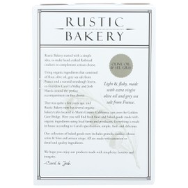 Rustic Bakery RUSTIC BAKERY Olive Oil Sel Gris Flatbread Bites, 4 OZ