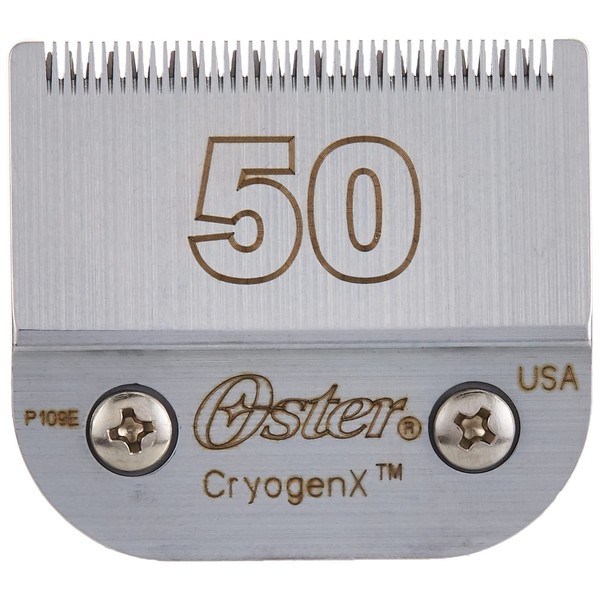 Oster CryogenX Professional Pet Clipper Blade, Size 50 (078919-006-005),Silver