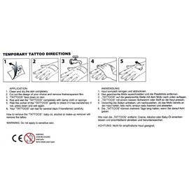 SKM002 201 Old School Tattoos Rose Tattoo Finger Tattoo Fake Tattoo 2 Sheets