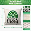 OPULANE St Patricks Day Pillow Covers 18x18 Set of 4