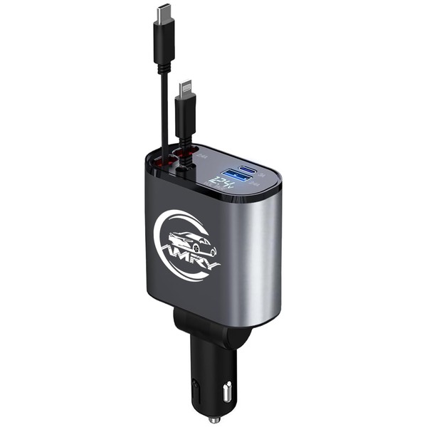Matyolo Retractable Car Charger for Camry 2024 2023 2022 2021,