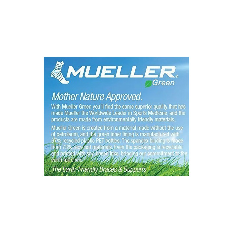 Müller Mueller Green Fitted Wrist Brace For Left Hand Small-Medium