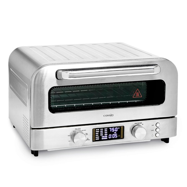 Cassia Countertop Electric Air Fryer Pizza Oven, 12" Capacity, 20L,