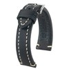 HIRSCH Liberty Men's Saddle Leather Watch Strap 22 mm, Strap.