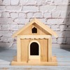 Tomotato Wooden Bird House, Outdoor Garden Decorative Garden Patio Nests