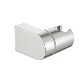 Muxios On Wall Mount Shower Bracket for Handheld shower head, Height Adjustable Holder Bracket Large Angle Adjustable to Meet any Space Bathroom Chrome