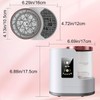 ABUDA Limpiador Eléctrico de Brochas de Maquillaje, con Desmontable 3