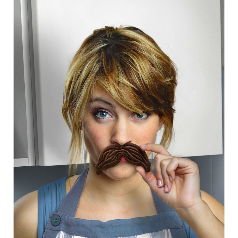 Fred Munchstache Cookie Cutters