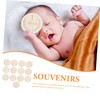 jojofuny 13Pcs Wooden Slices for Newborn Milestone Cards Growth Recording