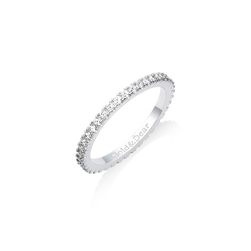 Gold & Deer G-DIA Moissanite Guarding Stone / 골드앤디어 G-DIA