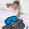 CafePress Snorkel Gear Throw Blanket Super Soft Fleece Plush Throw