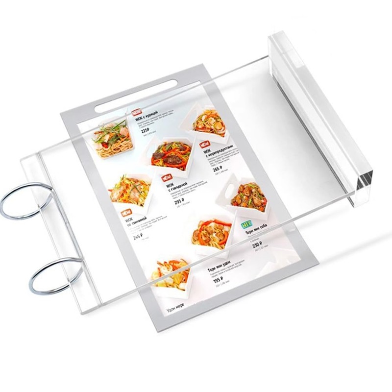 Niciksty A5 Acrylic Stand Table Stand A5 Acrylic Table Card