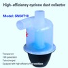 SweetSerenade Cyclone Dust Collector (50ST10, Clear, Turbocharged)