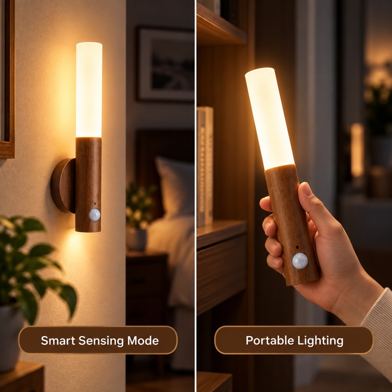  Motion Sensor Night Light for Indoor Use – Rechargeable