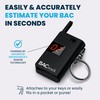 BACtrack Keychain Breathalyzer (Black) | Ultra-Portable Pocket Keyring Alcohol Tester