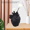 Creative Anatomical Heart Vases Resin Sculpture Heart Shaped Art Flower
