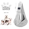 Cuby Dog Cat Sling Carrier Hands Free Reversible Pet Shoulder