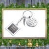POTIY Sympathy Gift Memorial Keychain with Photo Frame Those We