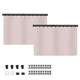 KIMOWOW Car Window Shade for Baby, Back Window Covers,Pink