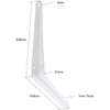 TERF® London Shelf Bracket White 200mm X 150mm (8 X