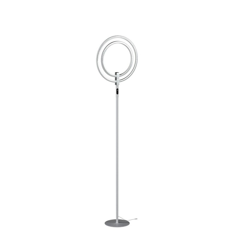 Brightech Eclipse Dimmable LED Floor Lamp, Modern Torchiere Floor Lamp