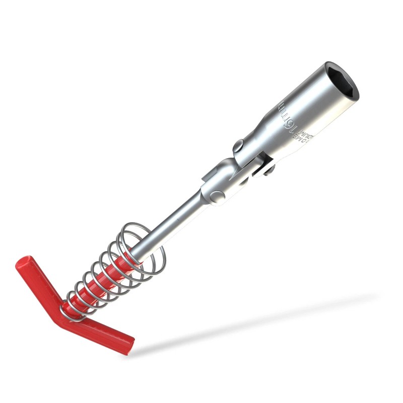 SHENKENUO Spark Plug Wrench Flexible T-Bar T-Handle Removal Tool 3/8"