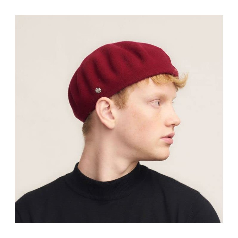 Laulhere L´Autentique Merino Beret Women´s Winter (One Size - Bordeaux)