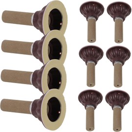 FOMIYES 50 Palitos De Moxa Sin Humo Con Base Moxibustión Portátil Ideal Para Salón De Belleza Accesorios De Tradicional Para Bienestar y Relajación