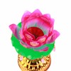 1 Pair LED Lotus Light Buddha Lotus Lamp USB Powered