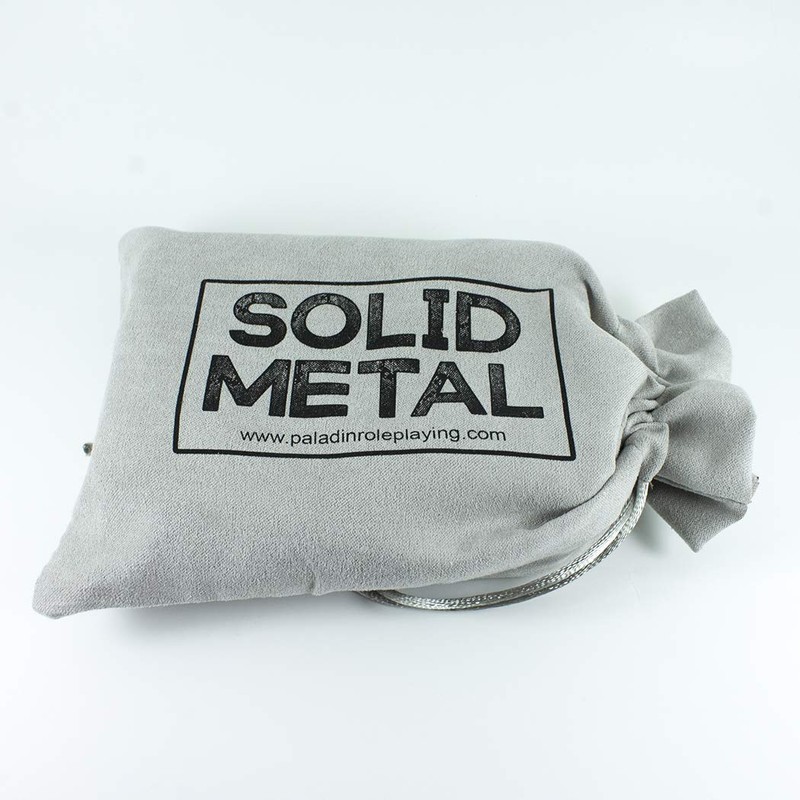 Bronze Metal Dice - Full Polyhedral Set in Presentation Tin