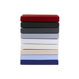 Gerald Wittmann Premium Fitted Sheet 60 x 120 - 70 x 140 cm, 100% Cotton Jersey, Light Blue
