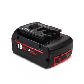 wowrmaykay BAT609 Battery, 18V 5.0Ah Li-ion Battery Replace for Bosch 18V Cordless Power Tools Extended Batteries